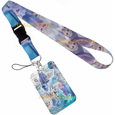 Šňůrka na krk 26032 s cedulkou na ID karty Frozen, Elsa