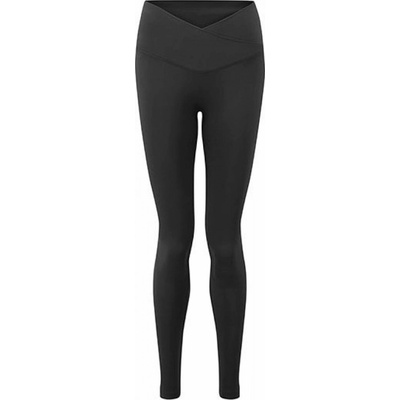 TriDri® Dámské luxusní legíny s překříženým pasem Černá