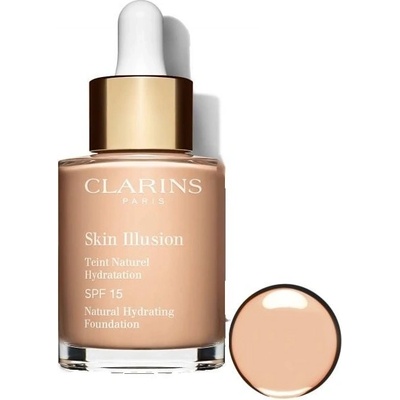 Clarins Hydratačný make-up Skin Illusion SPF15 Natura l Hydrating Foundation 102.5 Porcelain 30 ml