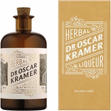 Dr. Oscar Kramer bylinný likér 36% 0,5 l (kartón)