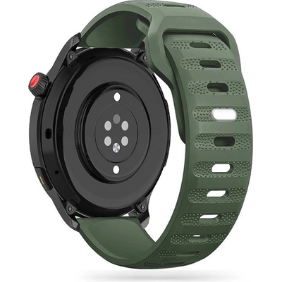 Tech-Protect Силиконова каишка за часовник Samsung Galaxy Watch 4/5/5Pro/6/7/FE от Tech-Protect IconBand Line - Army Green (9490713936153)