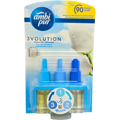 Ambi Pur електрически ароматизатор, Пълнител, 3 volution, Памук