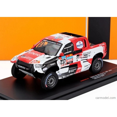 IXO Toyota GR DKR Hilux T1+ Rally Dakar 2023 217 Lategan Cummings 1:43