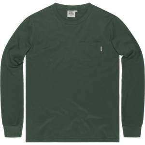 Vintage Industries Тениска с дълъг ръкав Grant pocket, сиво-зелена (3547.grey/green)