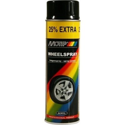 Motip 04018 sprej na disky černý lesk 500 ml