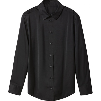 esmara Dámská saténová blůza černá – Zboží Mobilmania