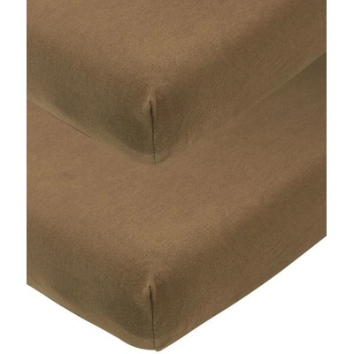Meyco Žerzejové prostěradlo /90 Chocolate 40x80