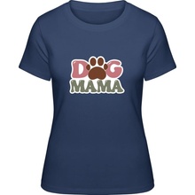 Premium Tričko Nápis Dog Mama Námornícka