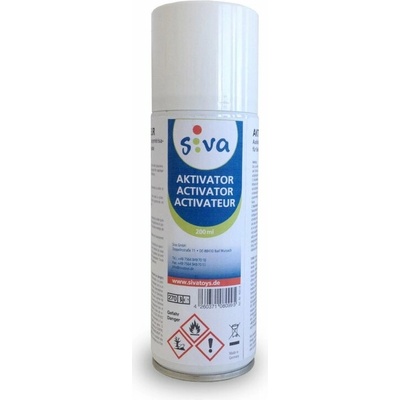 Siva Aktivator Spray 200 ml pre rychlé zachnutie sekundového lepidla