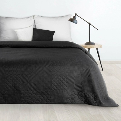 Design 91 PŘEHOZ NA POSTEL BONI5 170X210 CM ČERNÁ