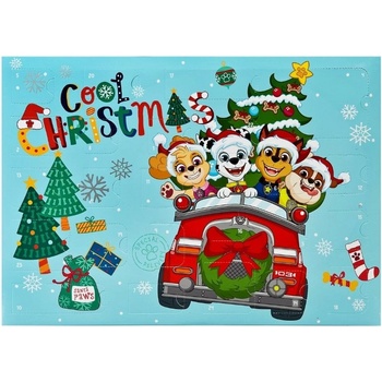 Kartón P P Adventný kalendár Paw Patrol