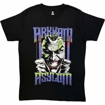 Tričko Joker Arkham Asylum čierna