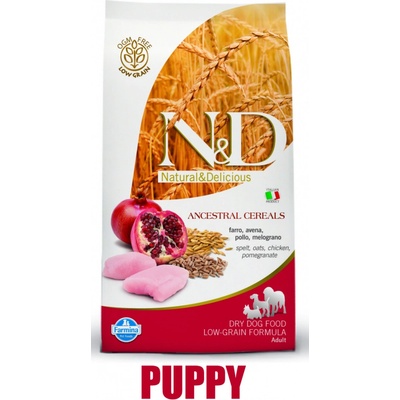 N&D Ancestral Grain Puppy All Breeds Chicken & Pomegranate 0,8 kg