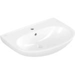 Villeroy & Boch O. novo - Умивалник 65x48 см, с преливник, отвор за смесител, CeramicPlus, алпийско бяло 4A4065R1 (4A4065R1)
