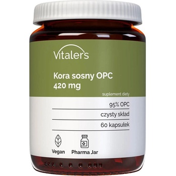 Vitaler's Клетъчно здраве - opc (олигомерни проантоцианидини, от китайски червен бор), 60 капсули (408068 (vit-0806) vit)
