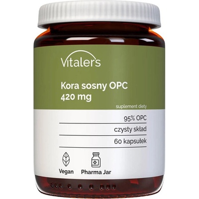 Vitaler's Клетъчно здраве - opc (олигомерни проантоцианидини, от китайски червен бор), 60 капсули (408068 (vit-0806) vit)
