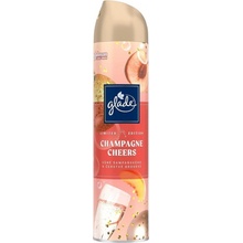 Glade Champagne Cheers s vůní šampaňského a čerstvé broskve osvěžovač vzduchu sprej 300 ml