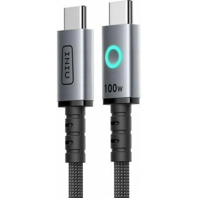 Monroe C21-P1 USB-C - USB-C 1,2m šedý