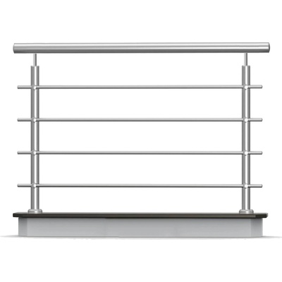 HK Zábradlí Nerezové rovné zábradlí 1000 x 900 KNRH4/1-2