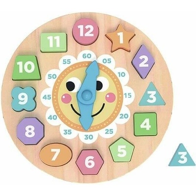 Mamido edukatívne hodiny s puzzle