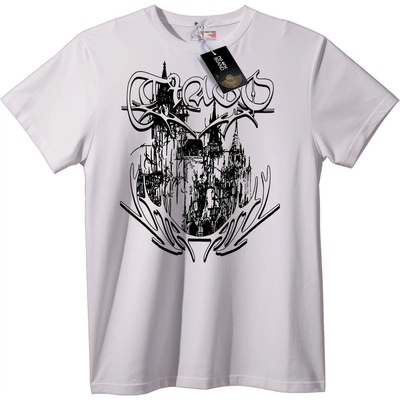 NOONEBRAND Тениска Готически Замък - XL, Black