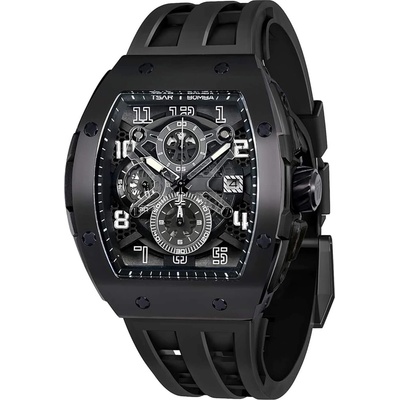 Tsar Bomba Мъжки часовник TSAR BOMBA Black Majesty Edition TB8211BB (TB8211BB)