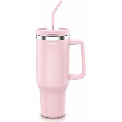 Quencher termohrnek TRAVEL MUG Tumbler 1,2 l růžový