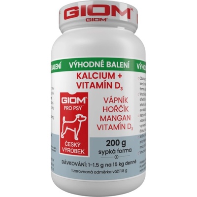 Giom Kalcium+D3 200 g