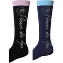 Fleur de lys Roya Podkolienkyl tmavo modrá