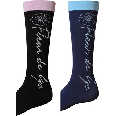 Fleur de lys Roya Podkolienkyl tmavo modrá