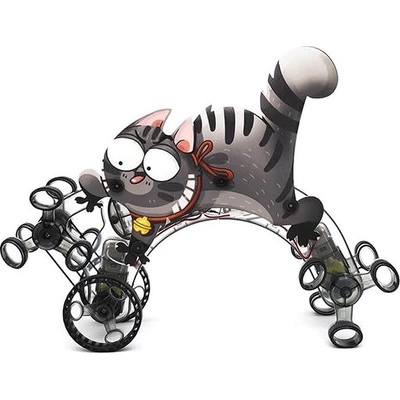 PLAYSTEM Climbing Cat & Hopping Mouse XP03101