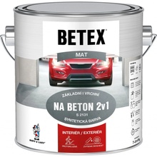 Betex 2v1 na betón S2131 0,8 kg sivá