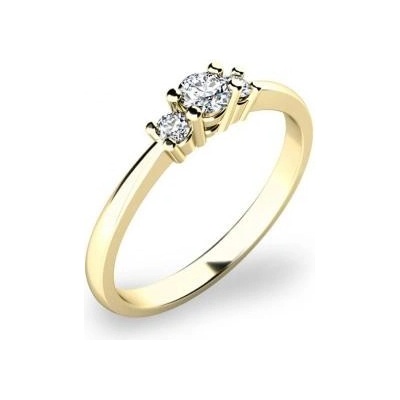 Pattic Zlatý prsteň s diamanty G1084301