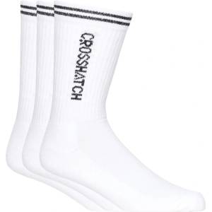Crosshatch Чорапи Crosshatch 3 Pack of Peppy Sport Socks - Multi colour