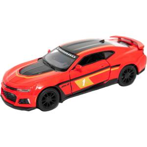 Kinsmart Метална количка Kinsmart - 2017 Chevrolet Camaro ZL1, #1, 1: 38, червена (53121)