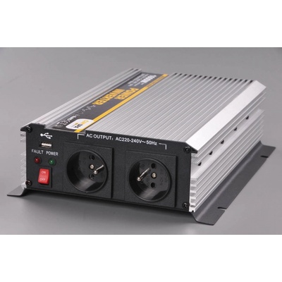 Carspa CAR 1.6KU-24 24V/230V 1600W modifikovaná sínus | Zboží Auto