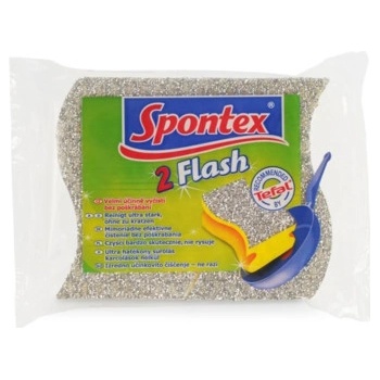 Spontex Flash hubka na teflón 2ks
