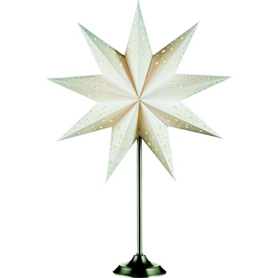 Markslöjd 704116 Vianočná dekorácia SOLVALLA 1xE14 25W 230V biela 64 cm ML0861