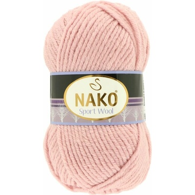 Nako Sport Wool 10639 púdrová ružová