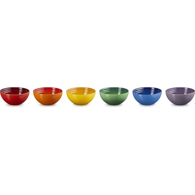 Le Creuset 79349335219030 Misky na pochutiny Rainbow 330 ml 6 ks