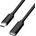 LogiLink Cable USB2 C-C M/F, 3m, 3A, Black, Logilink CU0212 (CU0212)