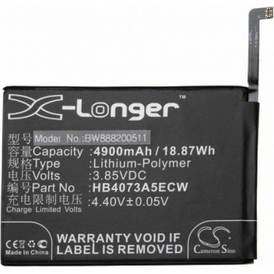 VHBW Батерия за Huawei Honor 8X Max, 4900 mAh (888200511)