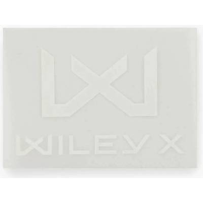 Nášivka logo WILEY X nažehľovacia BIELA