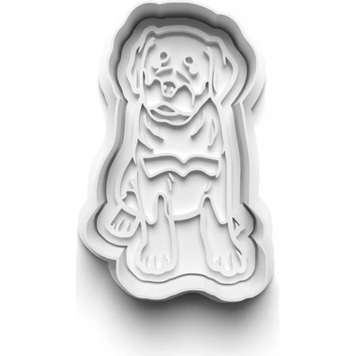 Vykrajovačka - Rottweiler 9x6 cm