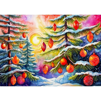 Enjoy - Puzzle Christmas Sunrise - 1 000 piese