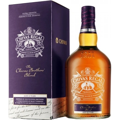 Chivas Regal Brothers Blend 12y 40% 1 l (karton)