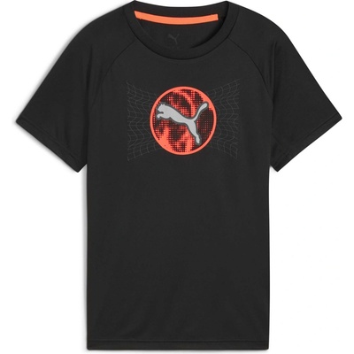 Puma Active Sports Poly Cat Tee B čierna