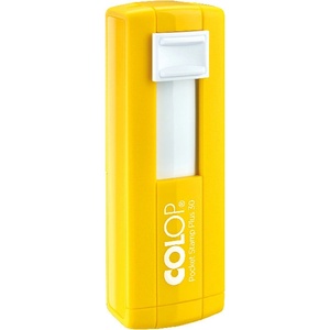  Печат джобен правоъгълен Colop PS Plus 30 Жълт (1924057-02-1010130023)