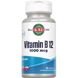 KAL Витамин B12 1000 mcg - 50 таблетка