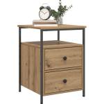 vidaXL Bedside Cabinet Artisan Oak 44x45x60 cm Engineered Wood - Untranslated (857256)